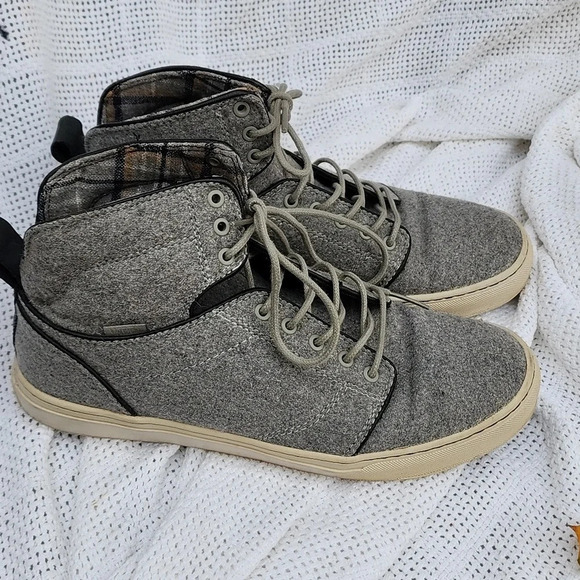 Vans‎ Alomar wool high tops 9.5 - Picture 1 of 9